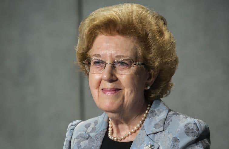 Anna Maria remarks on the central role of women in sustainable development